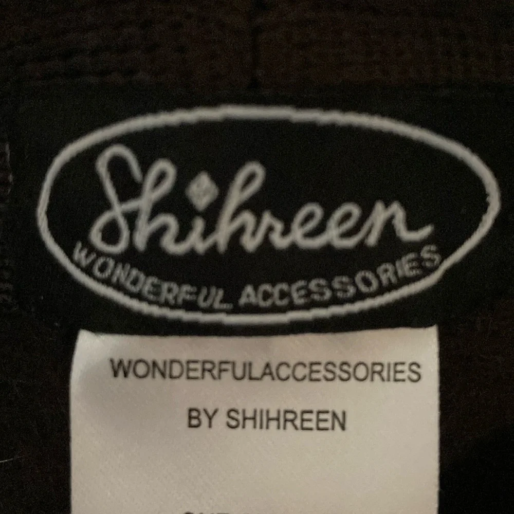 Shihreen Hat Turn Brim Fedora Textured Brown‎ Angora Blend (One Size)
